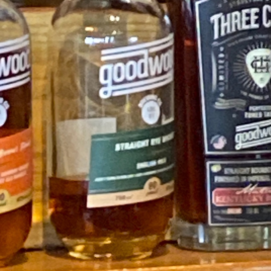 Goodwood Straight Rye Whiskey