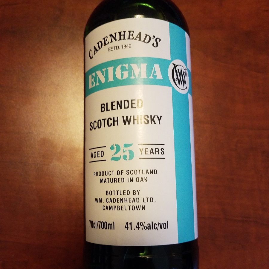 Cadenhead's Enigma Blended Scotch Whisky 25 Years