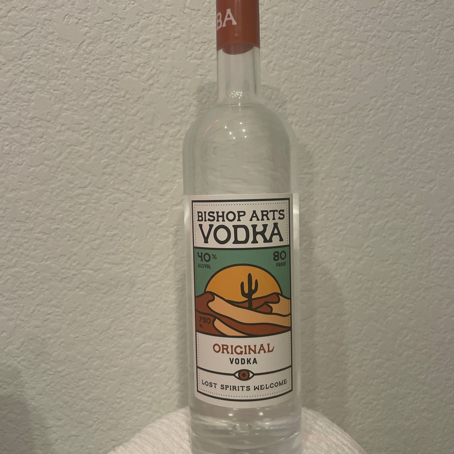 Bishop Arts Vodka: Original Vodka