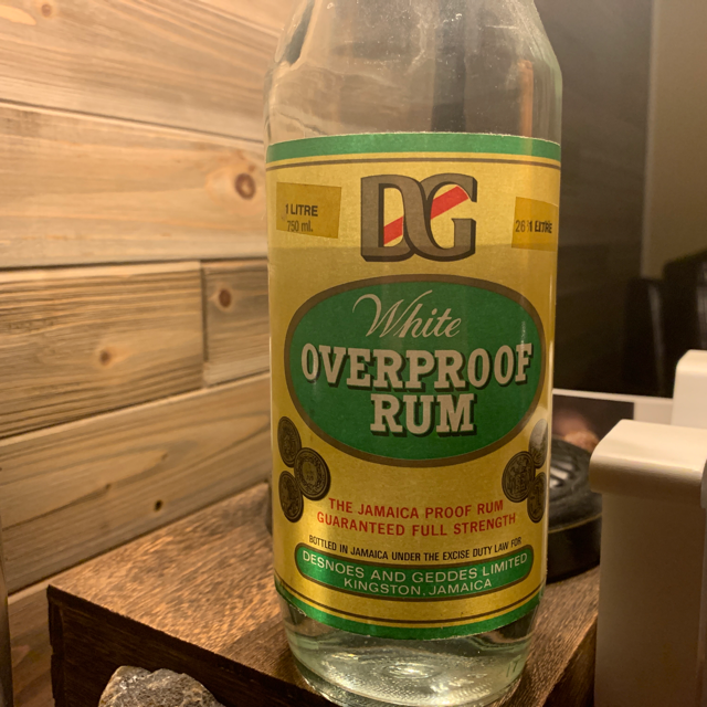 DG White Overproof Rum