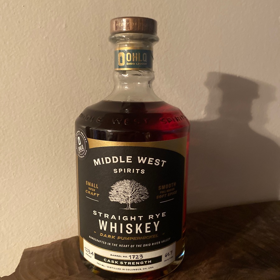 Middle West Straight Rye Cask Strength Dark Pumpernickel OHLQ 2023