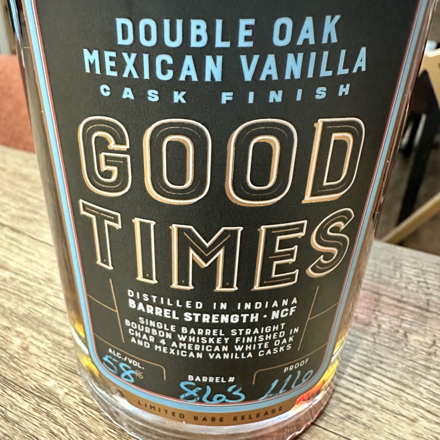 Good Times double oak (Mexican Vanilla)