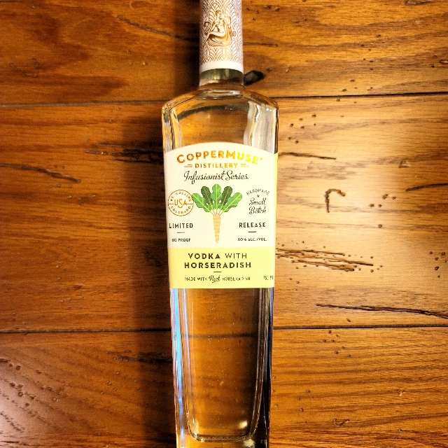 Coppermuse Distillery Infusionist Series Vodka with Horseradish