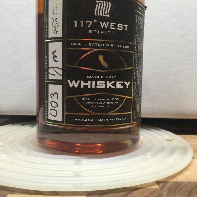 117 West Single Malt