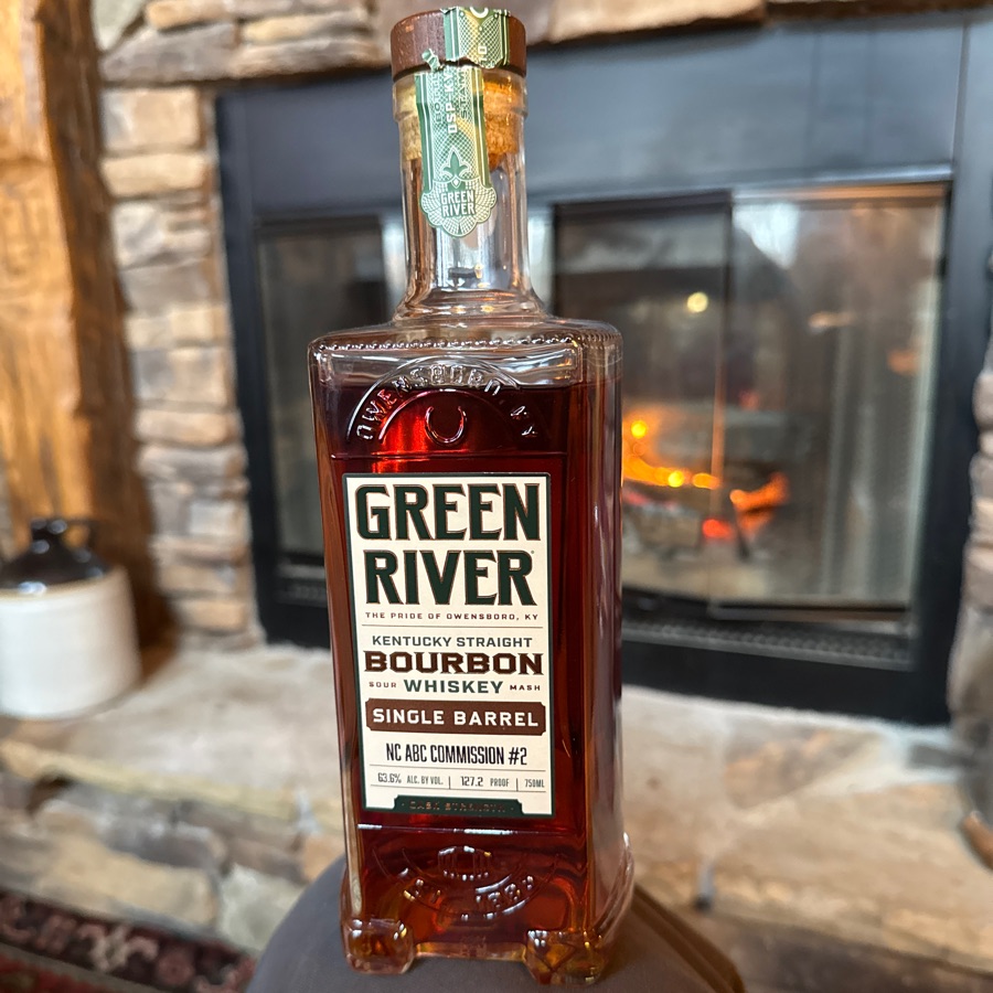 Green River Single Barrel Bourbon, NC ABC Commission #2
