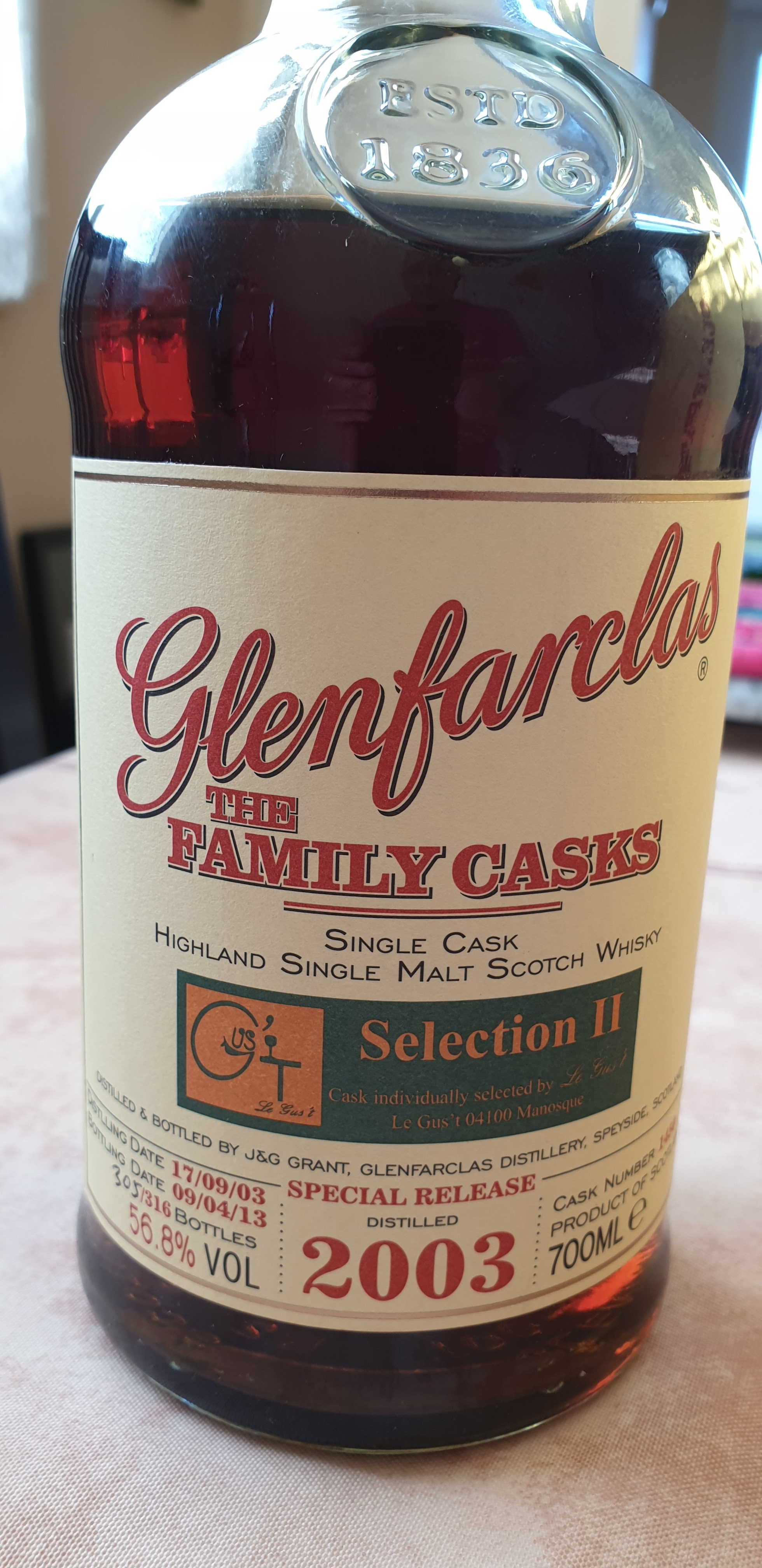 Glenfarclas the family casks 2003
