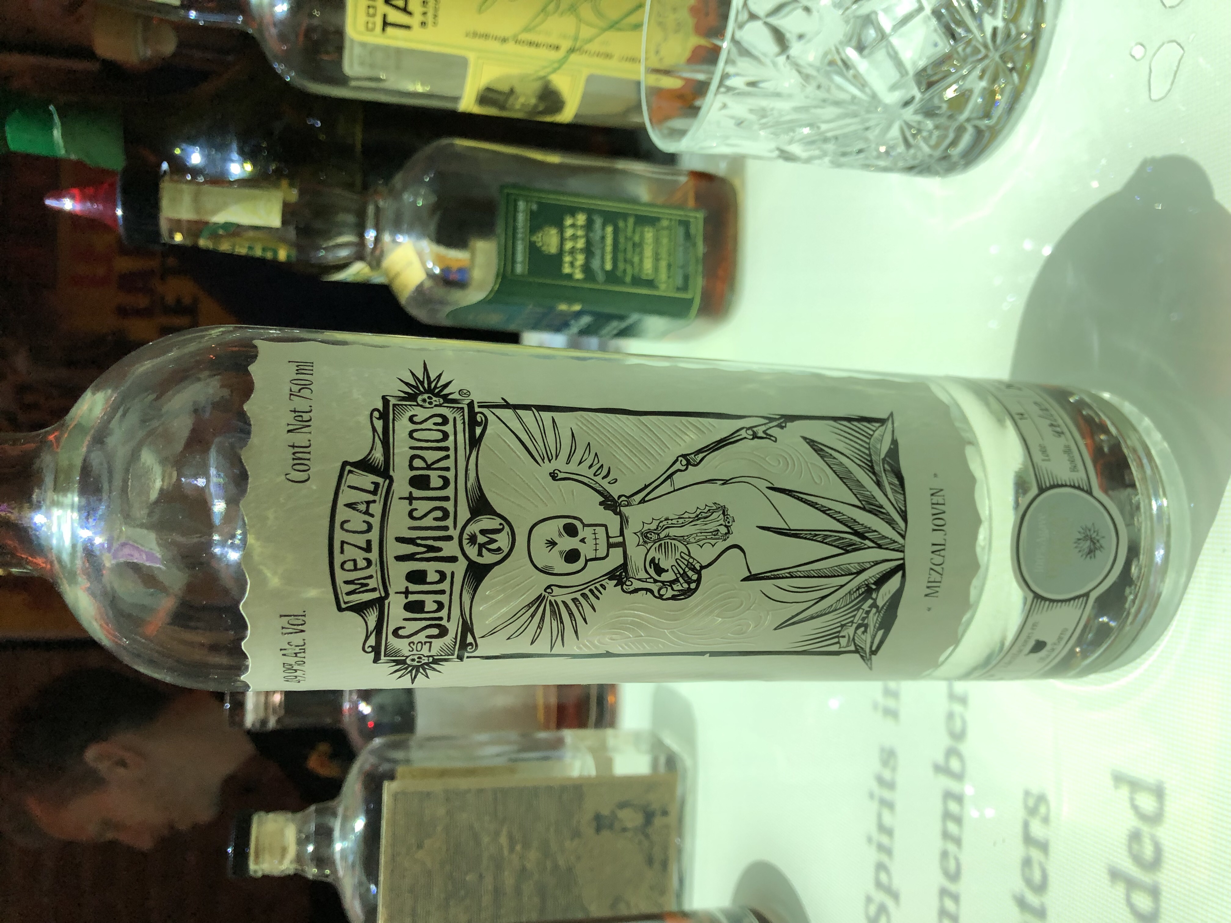 Mezcal Los Siete Misterios Tepeztate/Jabalí Ensamble