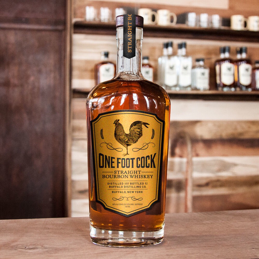 Buffalo Distilling Co One Foot Cock Bourbon