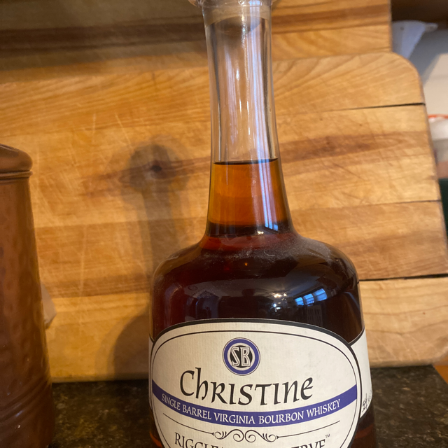Silverback Distillery "Christine" Riggleman Reserve Single Barrel Virginia Whiskey