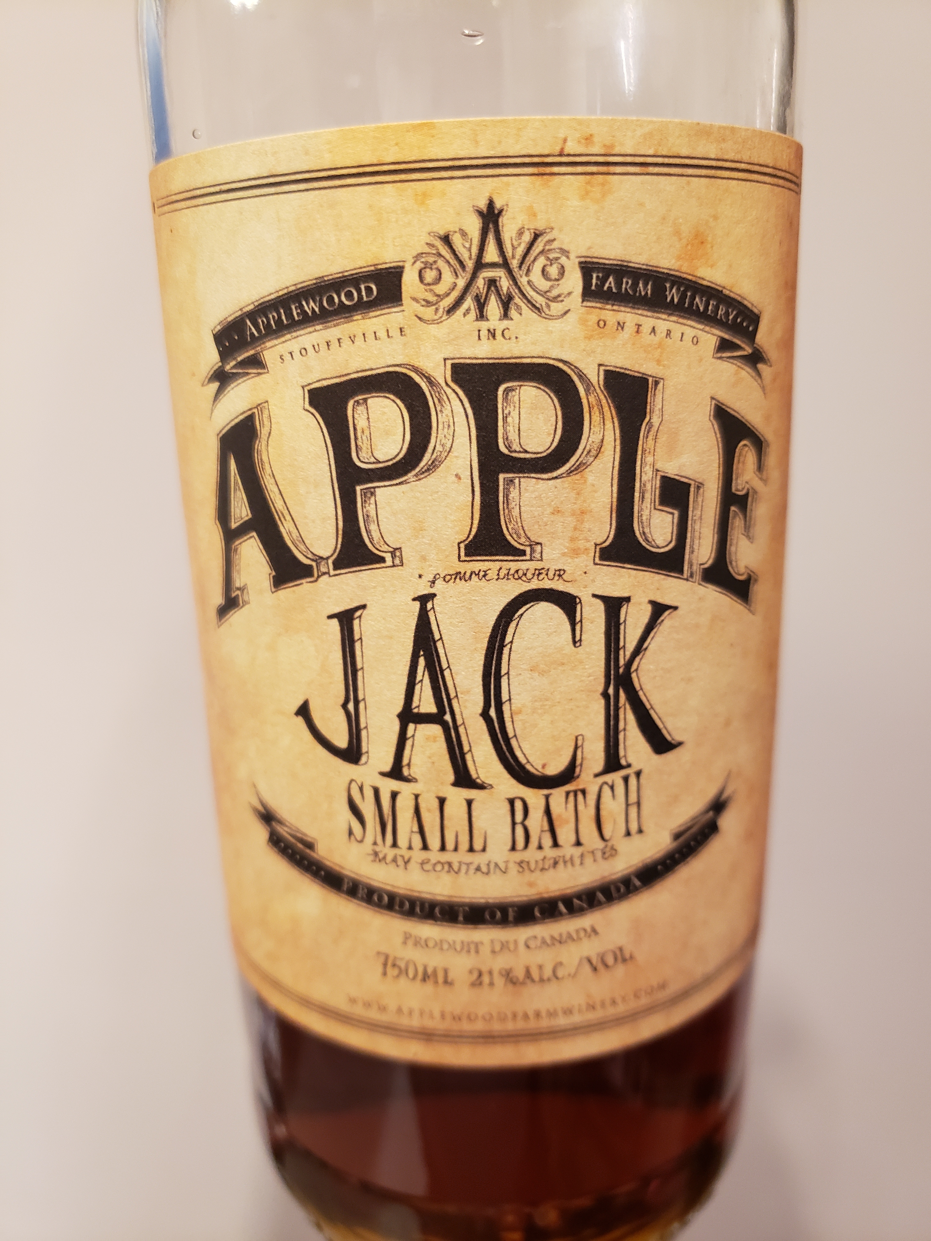 Applewood Farms Winery Apple Jack