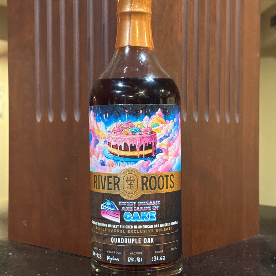 River Roots Barrel Company Quadruple Oak (Sweet Dreams are Made of Cake)