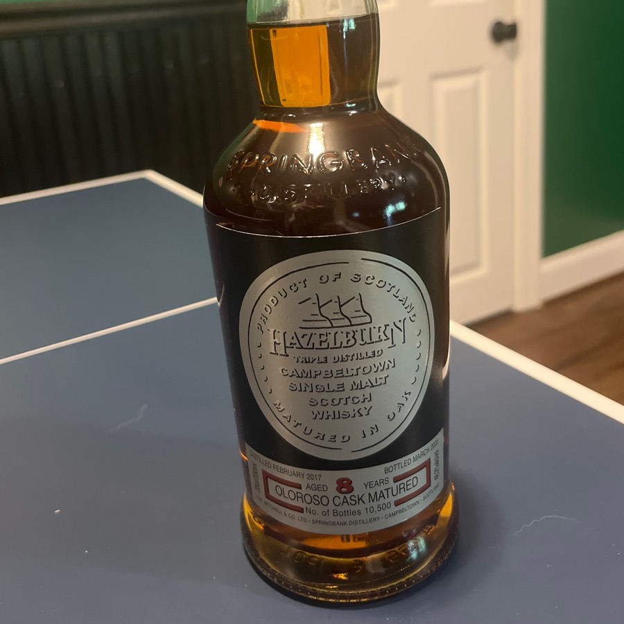 Hazelburn 8 Year Oloroso Cask Matured