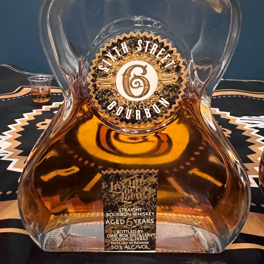 Sizth Street Bourbon Straight Bourbon Whiskey Aged 6 Years