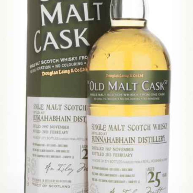Bunnahabhain 25 Year Old 1987 - Old Malt Cask