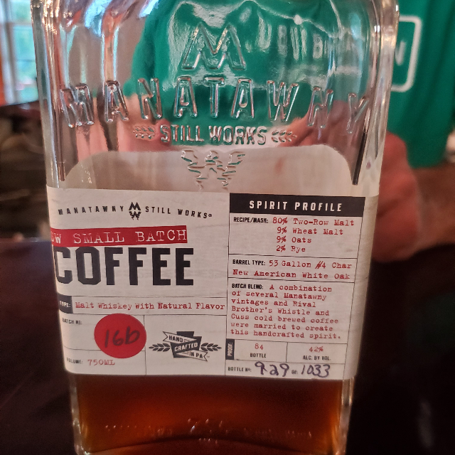 Manatawny Coffee Whiskey