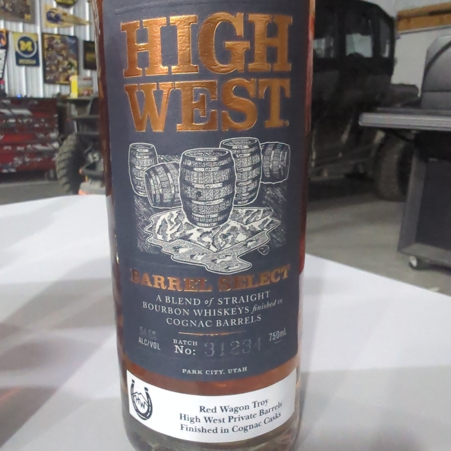 High West Barrel Select finished in Cognac Barrels , Red Wagon Troy MI