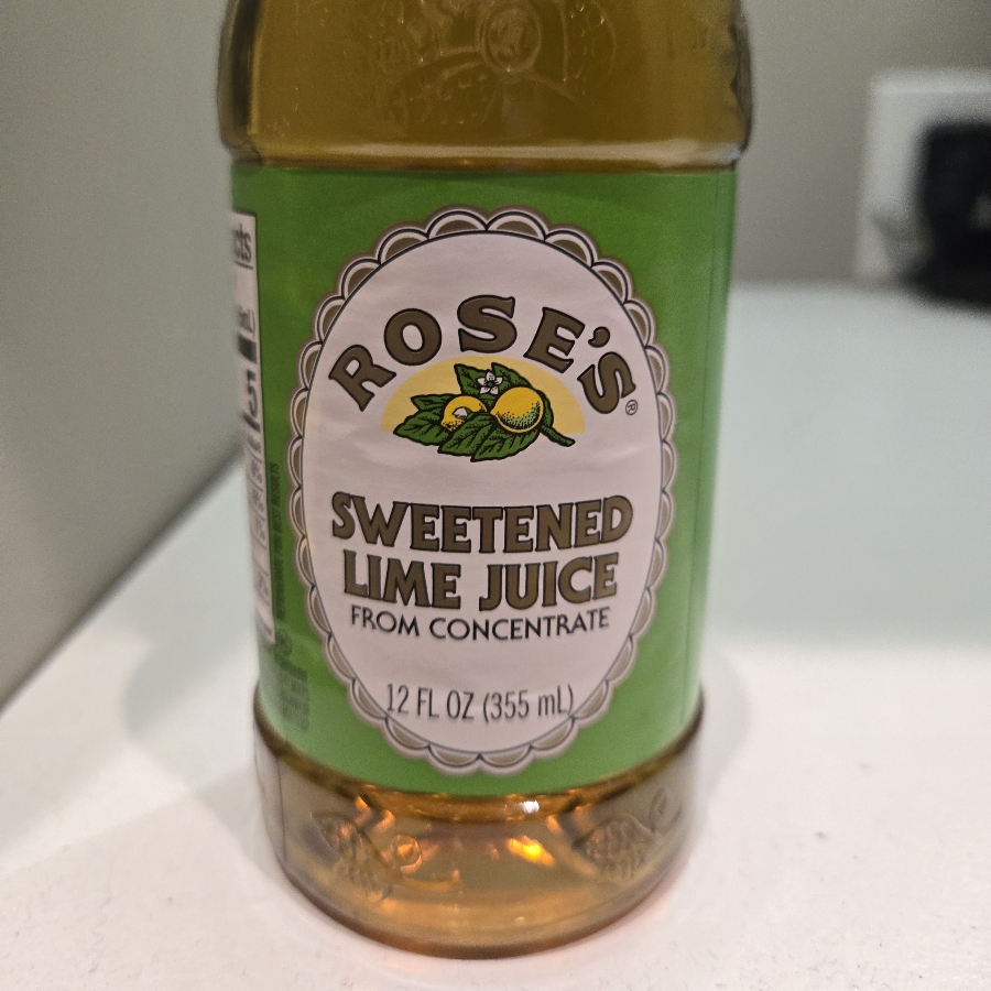 rose's sweetened lime juice