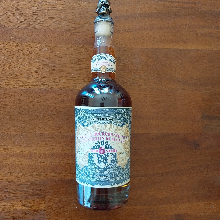 World Whiskey Society 6 Year Bourbon Finished in Rum Cask