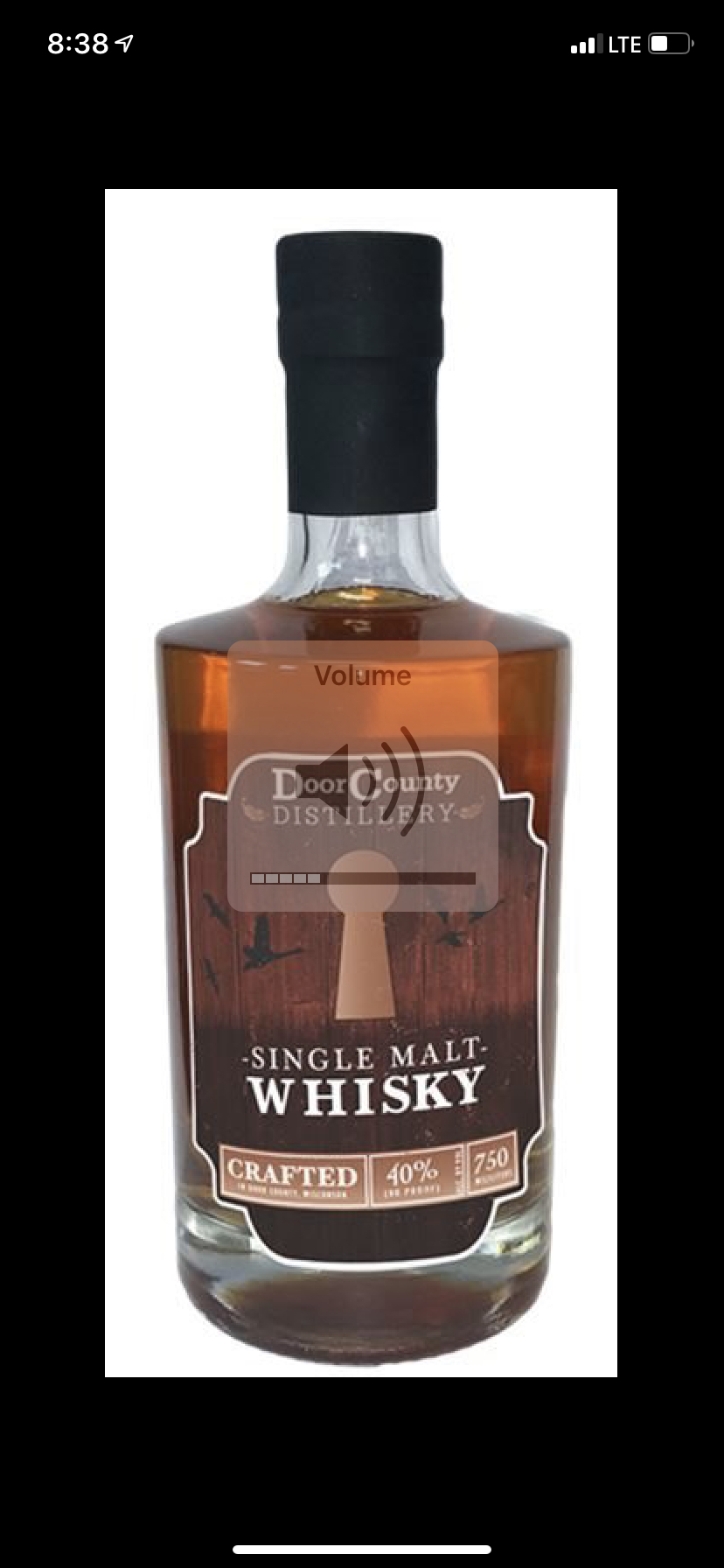 Door County Single Malt Whiskey
