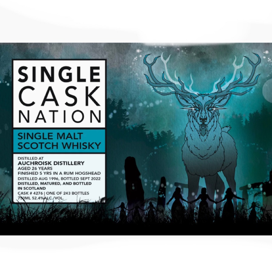 Auchroisk 26 Year Finished in an Ex-Caroni Rum Cask (Single Cask Nation)
