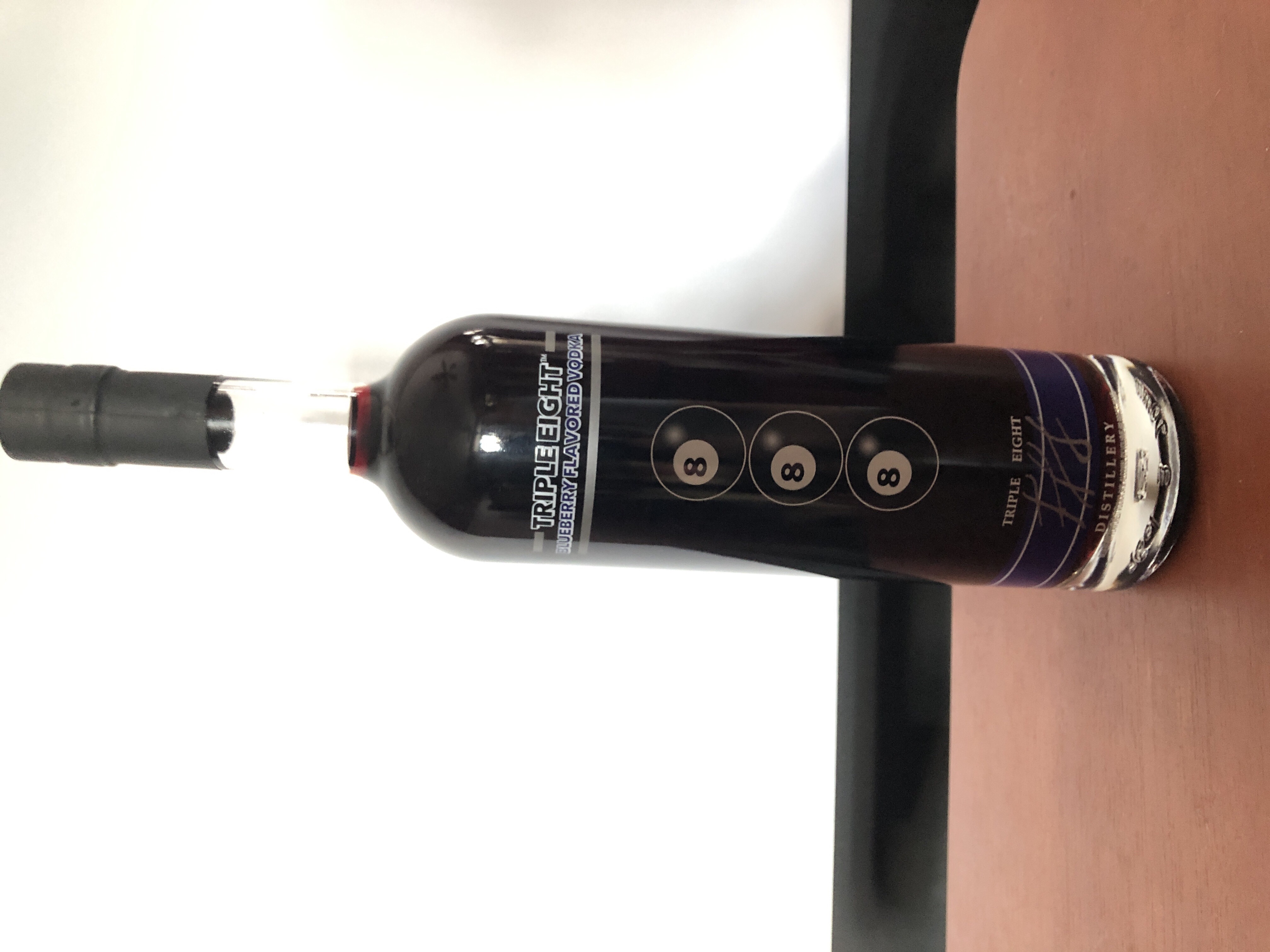 Triple Eight Blueberry Flavored Vodka