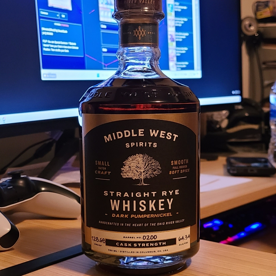 Middle West Dark Pumpernickel Cask Strength Rye (Mission Earth - S&w)