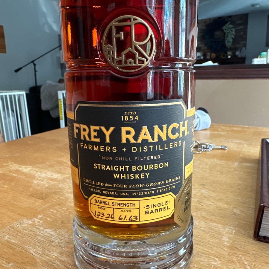 2 Frey Ranch "Freytastic Four" Four Grain Cask Strength Bourbon The Prime Barrel Pick