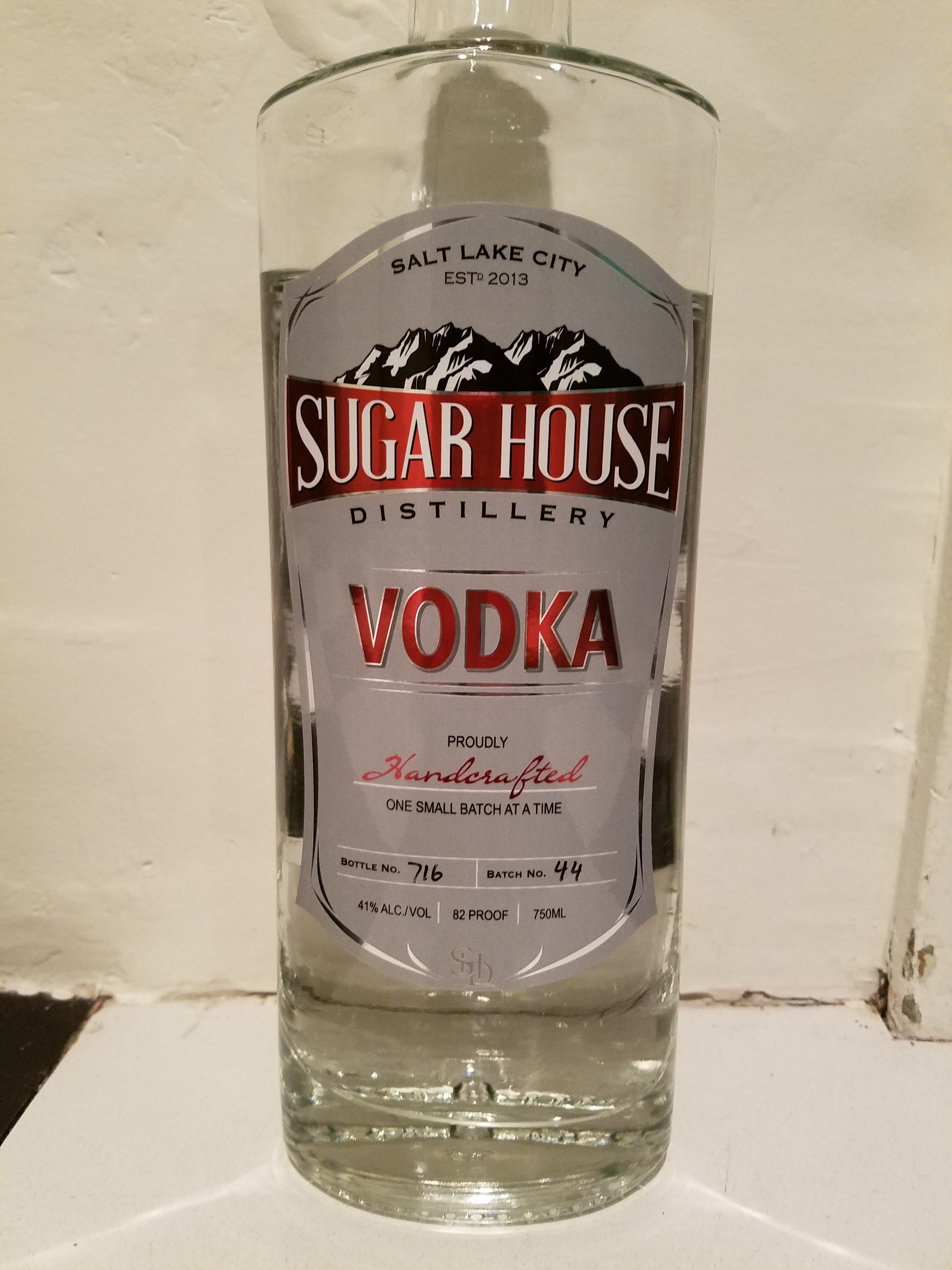 Sugar House Vodka