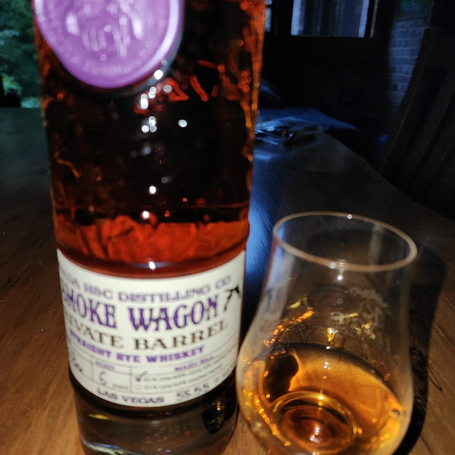 Smoke Wagon Straight Rye Private Barrel "Joe's Pick"