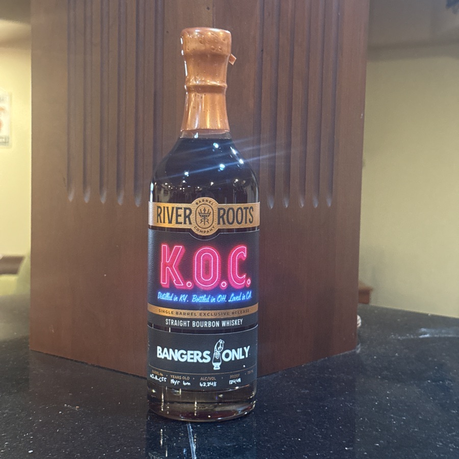 River Roots Straight Bourbon Single Barrel No. MJ-B-C55 (Bangers Only)