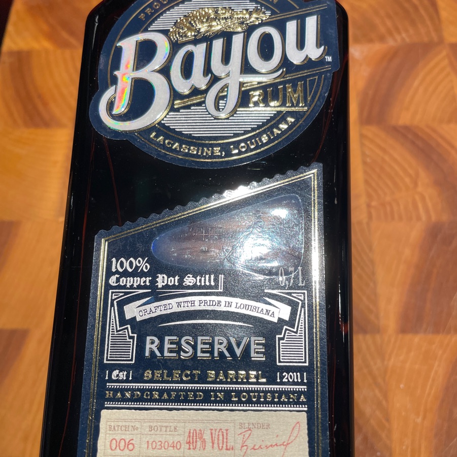 Bayou Rum Reserve