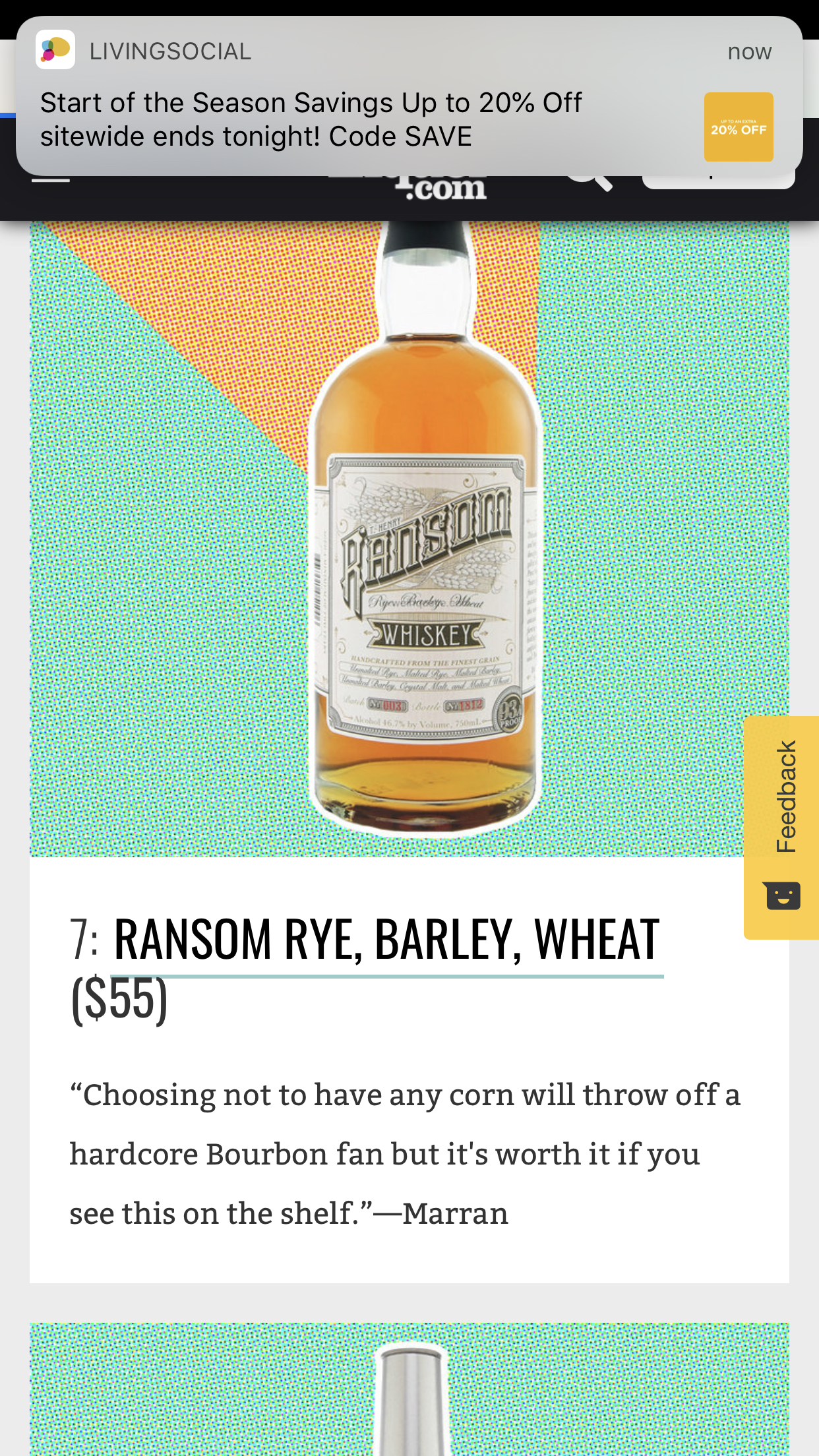 Ransom, Rye, Barley, Wheat