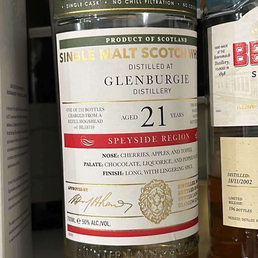 Glenburgie 21 year