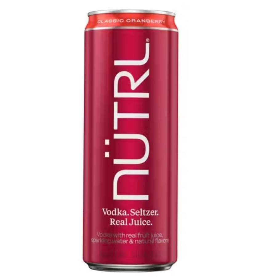 NÜTRL Vodka Seltzer - Classic Cranberry