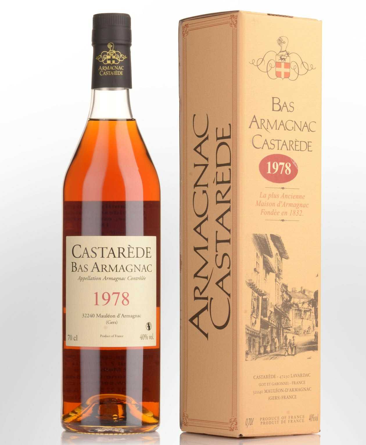 Castarède Armagnac 1978