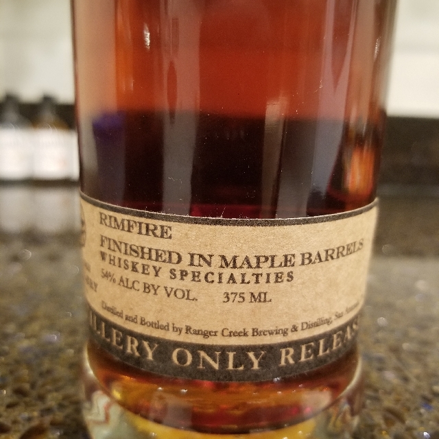 Ranger Creek Rimfire Finished in Maple Barrels