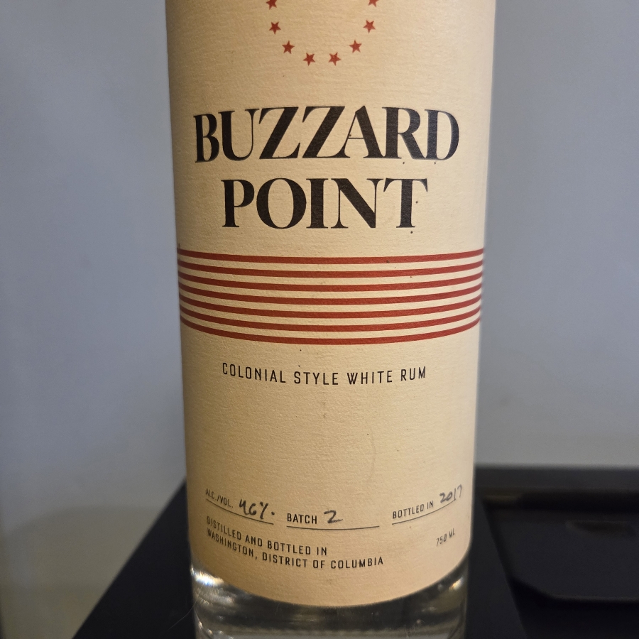 Buzzard Point Colonial Style White Rum