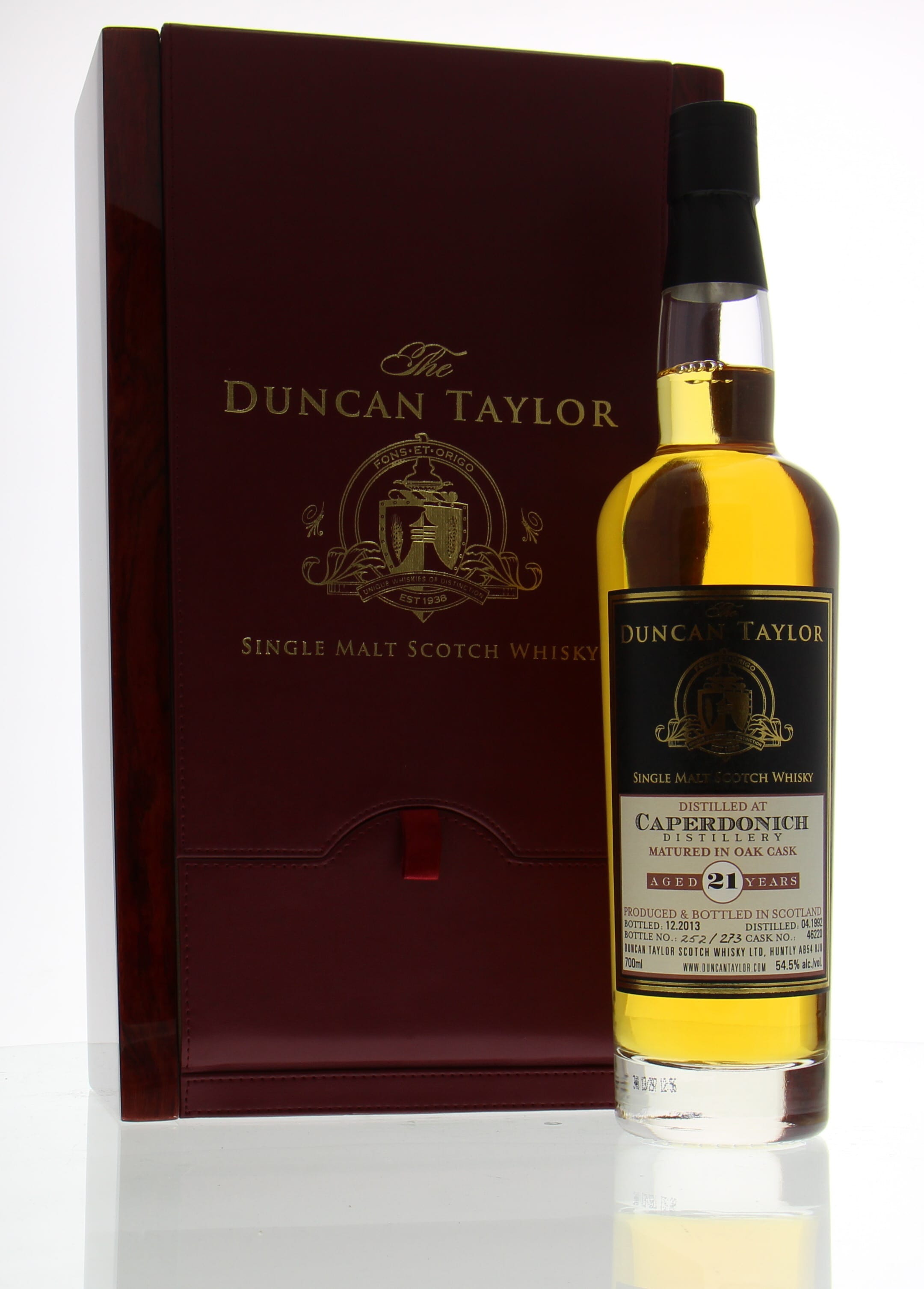 Caperdonich 21 year 1992 Cask 46220 - The Duncan Taylor Single