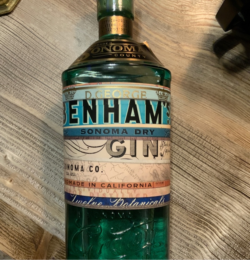 D. George Behnam's Sonoma Dry Gin