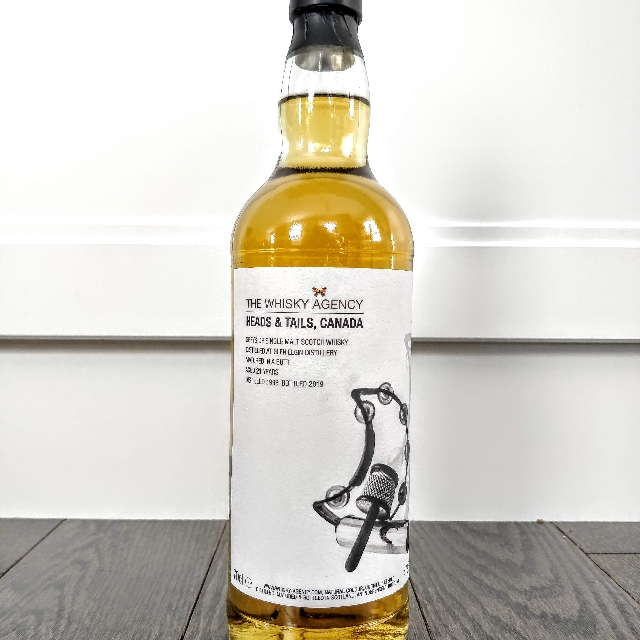 The Whisky Agency Glen Elgin 1998 21 Year Speyside Single Malt Scotch Whisky (Heads & Tails Canada)