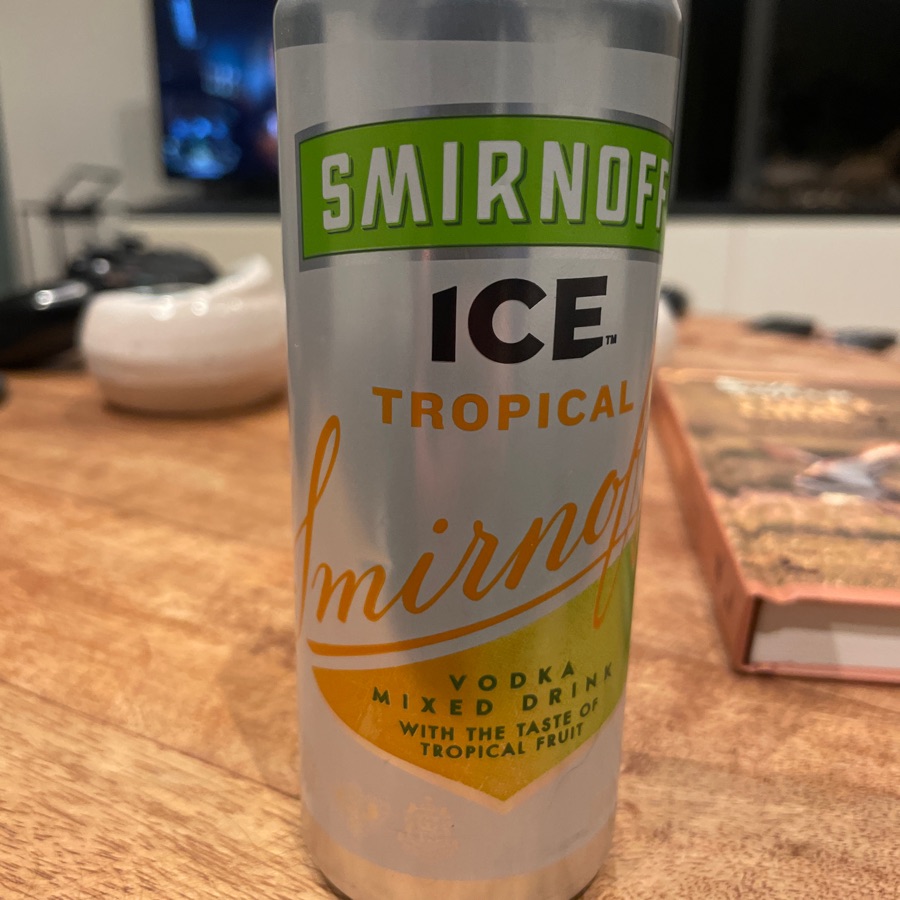 smirnoff ice tropical
