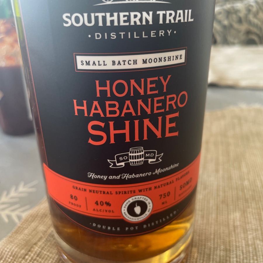 Southern Trail Distillery Honey Habanero Shine