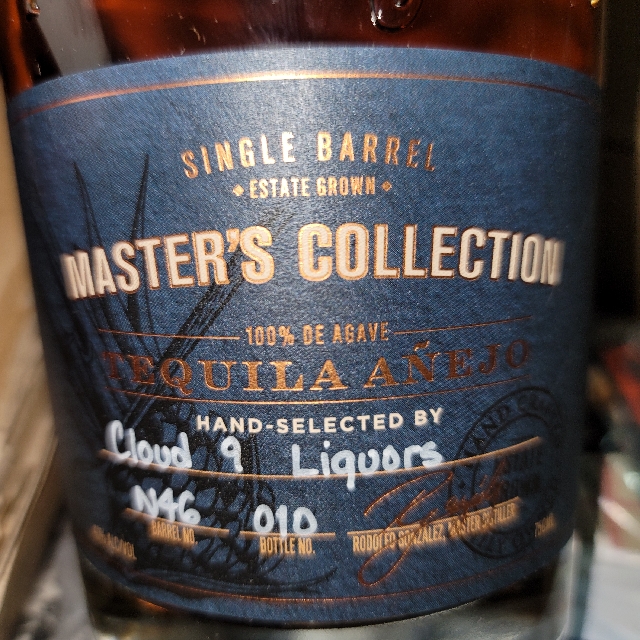 El Mayor Master's Collection
Single Barrel Anejo (Cloud 9 Liquor 2021 Barrel Pick)