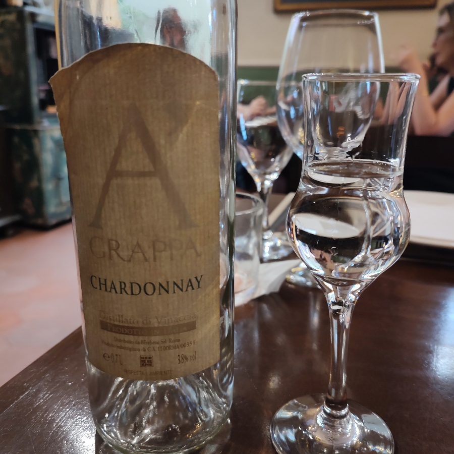GRAPPA A' CHARDONNAY