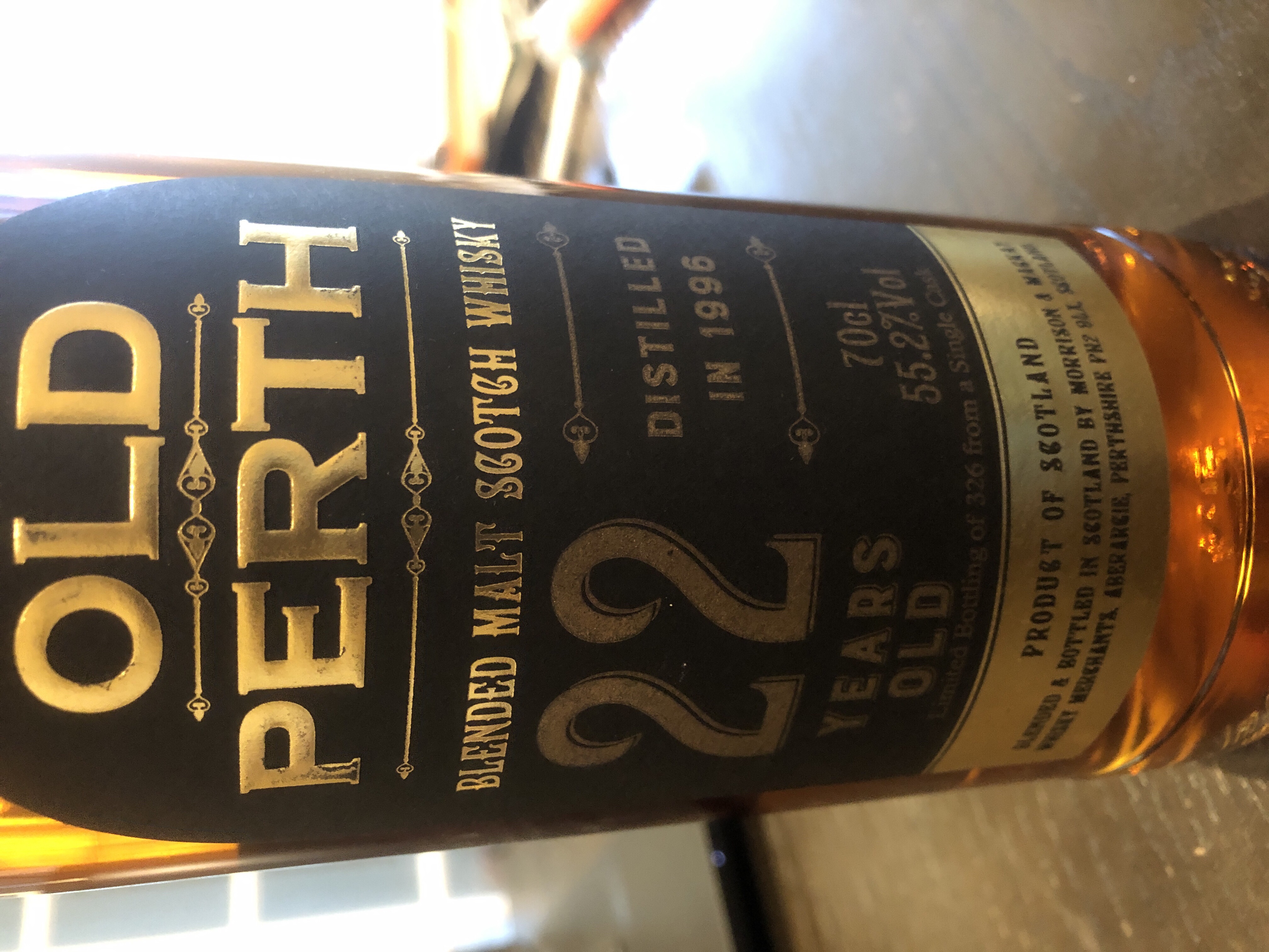 Old Perth 1996 22 Year Blended Malt