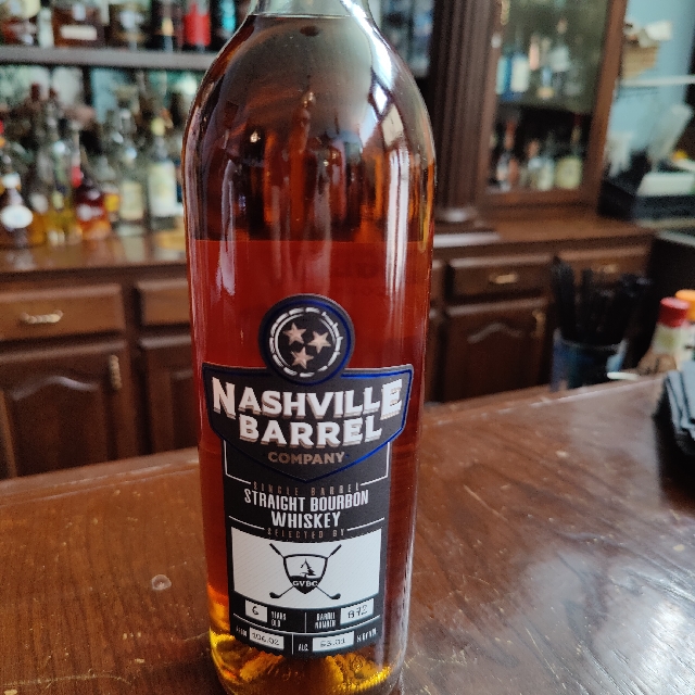 Nashville Barrel Single Barrel Straight Bourbon (GVBC)