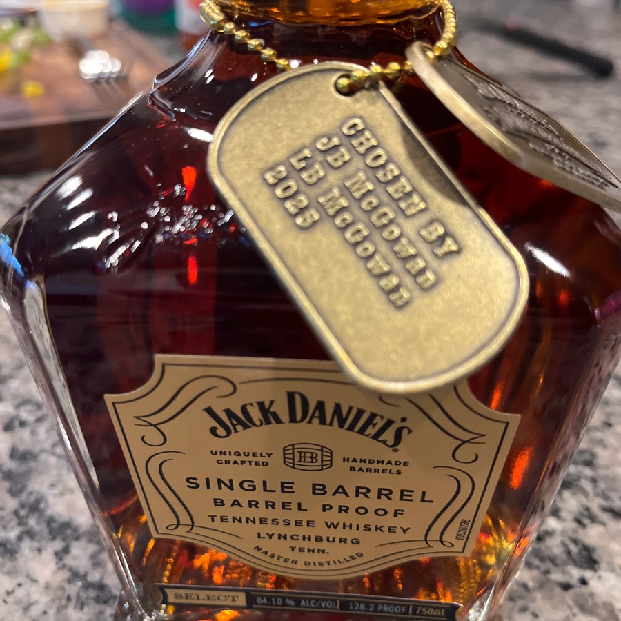 Jack Daniel's Single Barrel Barrel Proof (2025 Heroes Selection)