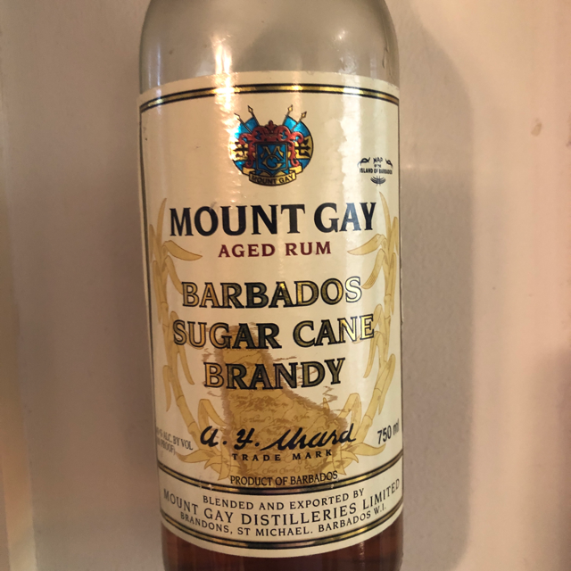 Mount Gay Sugar Cane Brandy