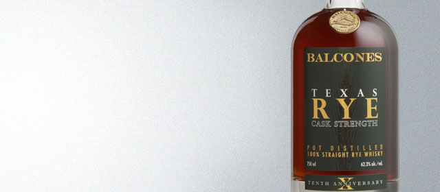 Balcones Texas Rye Cask Strength