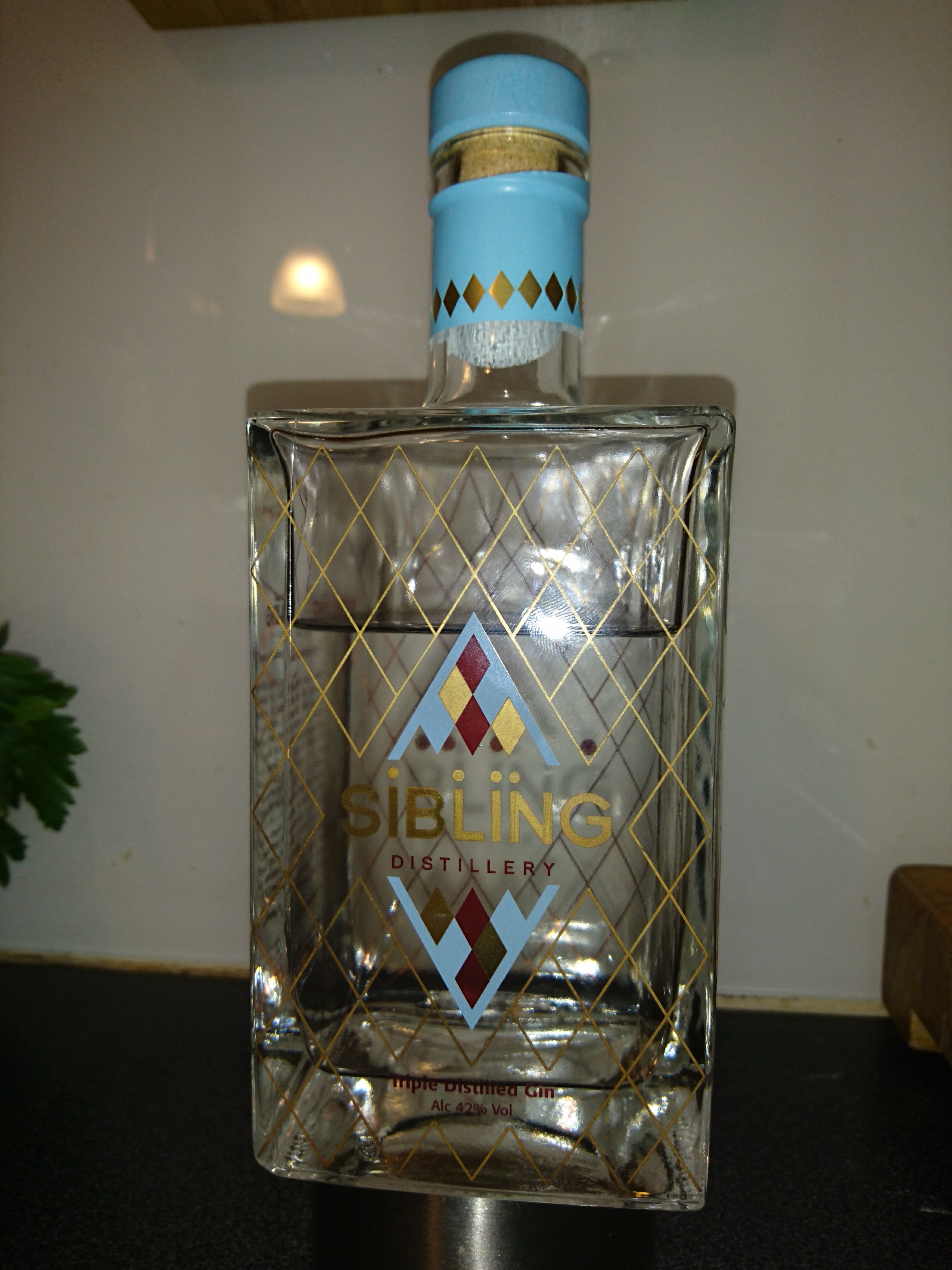 Sibling, triple distilled gin